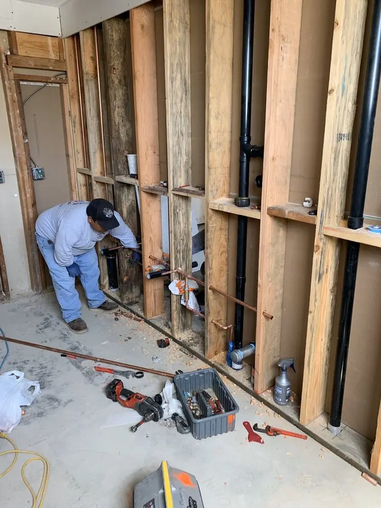 Commercial rough-in plumbing for Gas Line Repair in Canyon Country